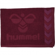hummel Handtuch Logo Klein dunkelrot 100x50cm